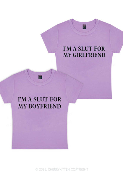 Slxt For My GF BF Y2K Valentine's Day Baby Tee Cherrykitten