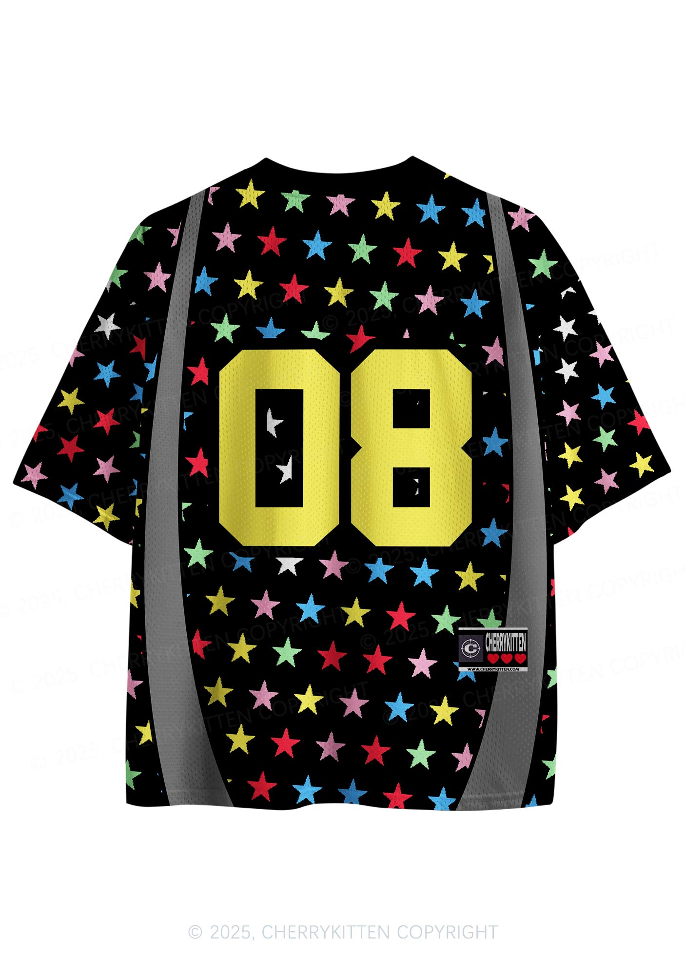 Custom Colourful Star Cxxt Y2K Sport Jersey Shirts Cherrykitten