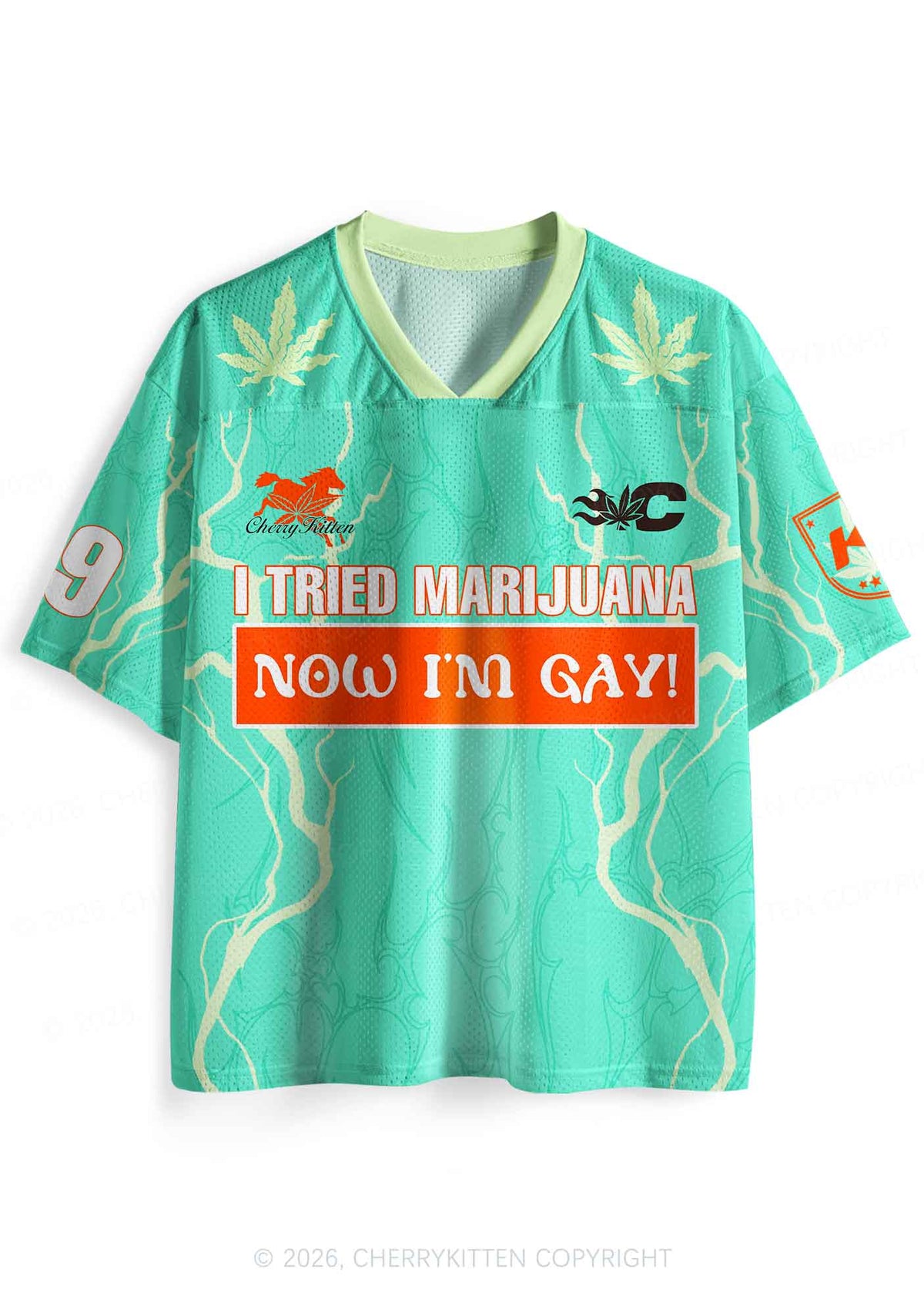 Now Im Gay Pride Y2K Sport Jersey Shirts Cherrykitten