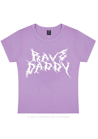 Rave Daddy Y2K Baby Tee Cherrykitten