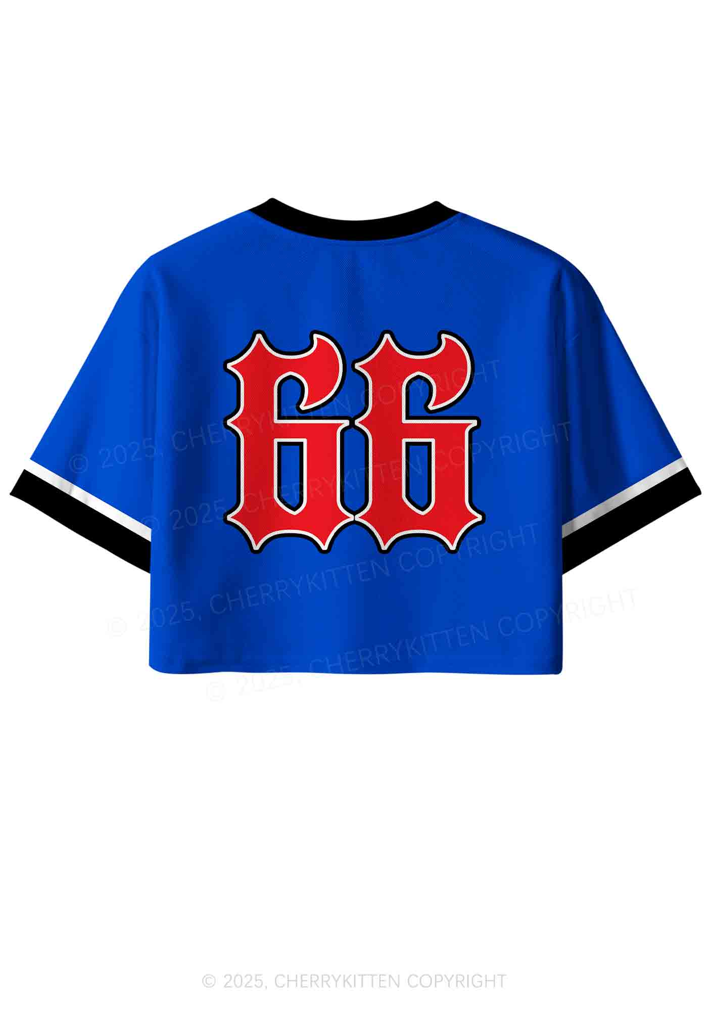 Custom Cunty Satan Y2K Crop Sport Jersey Shirts Cherrykitten