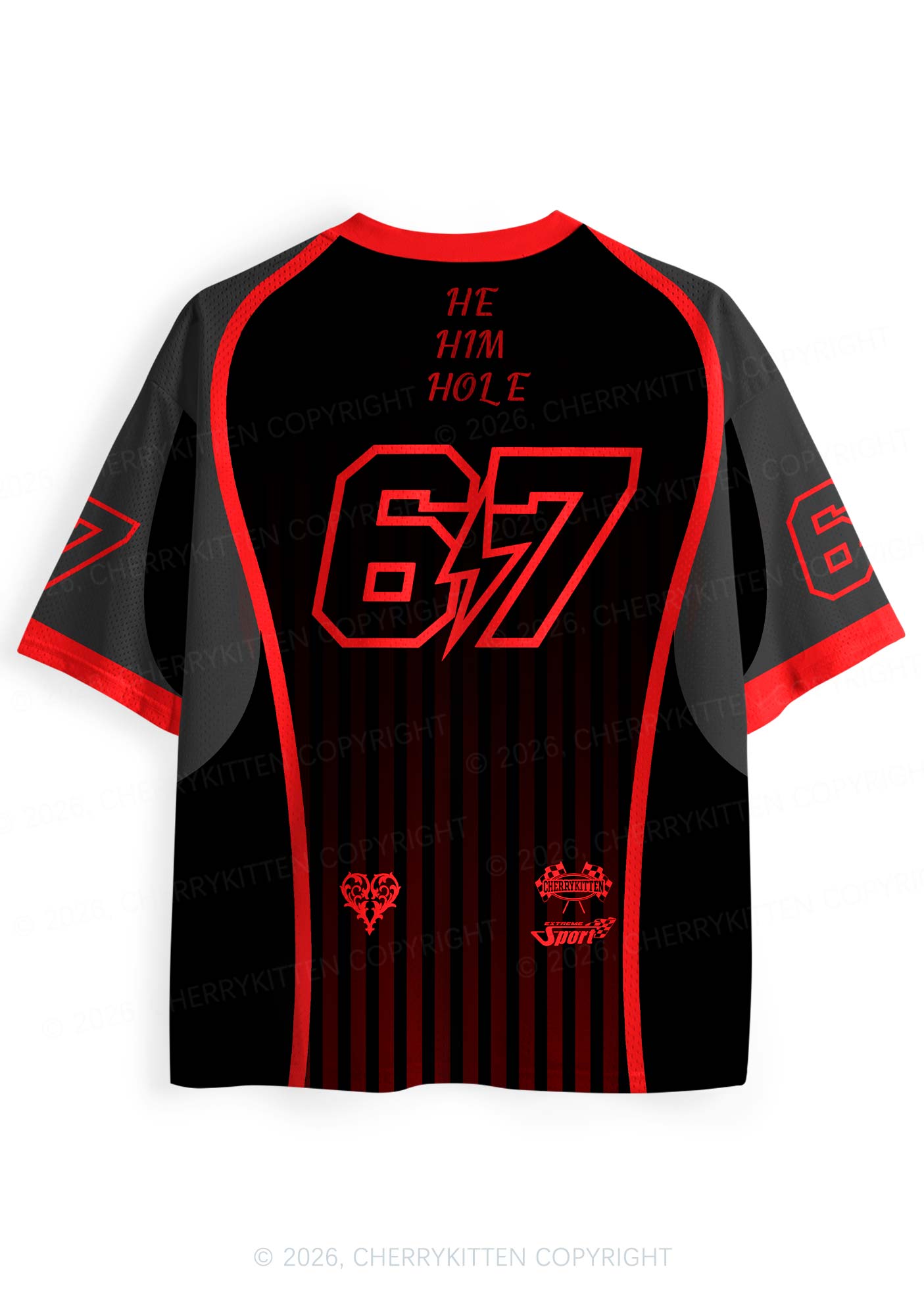 He Him Hole Pride Y2K Sport Jersey Shirts Cherrykitten
