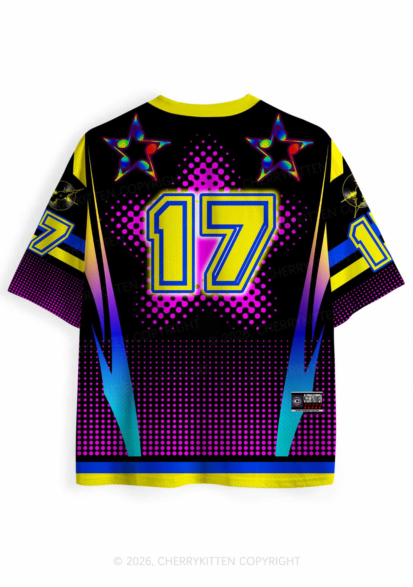 Rave Mommy Star Y2K Sport Jersey Shirts Cherrykitten