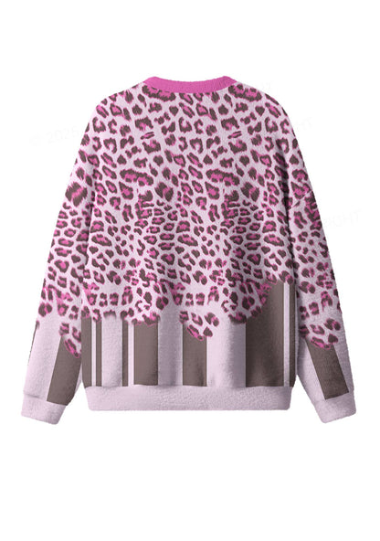 Bxxchin Y2K Christmas Knit Sweatshirt Cherrykitten