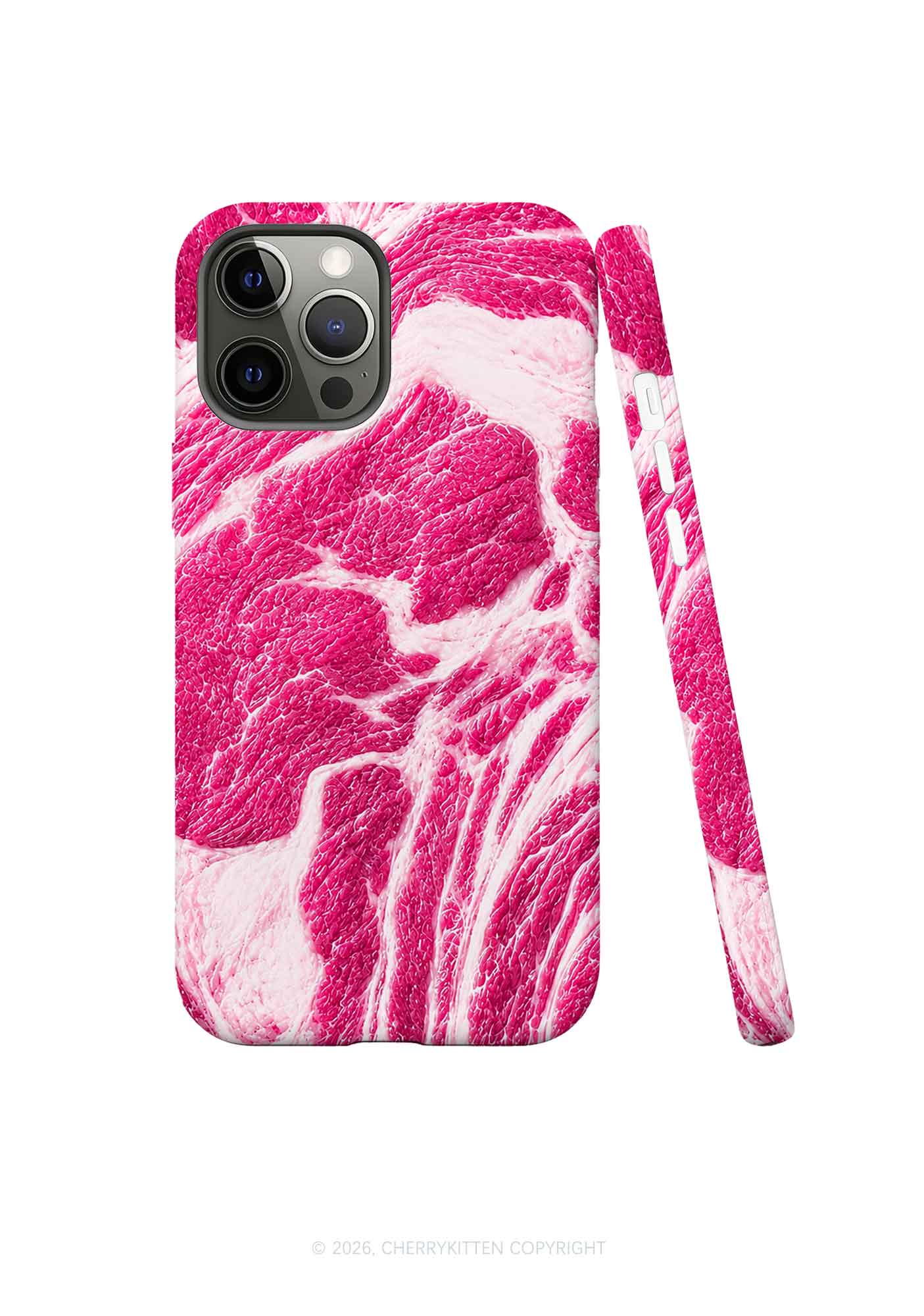 Halloween Pink Beef Texture Y2K Phone Case Cherrykitten