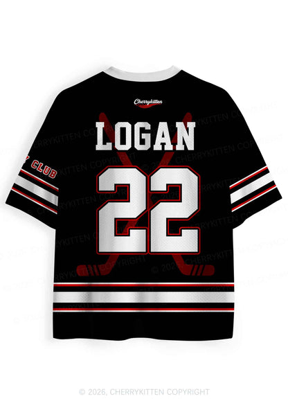 Hockey Player JL Y2K Sport Jersey Shirts Cherrykitten