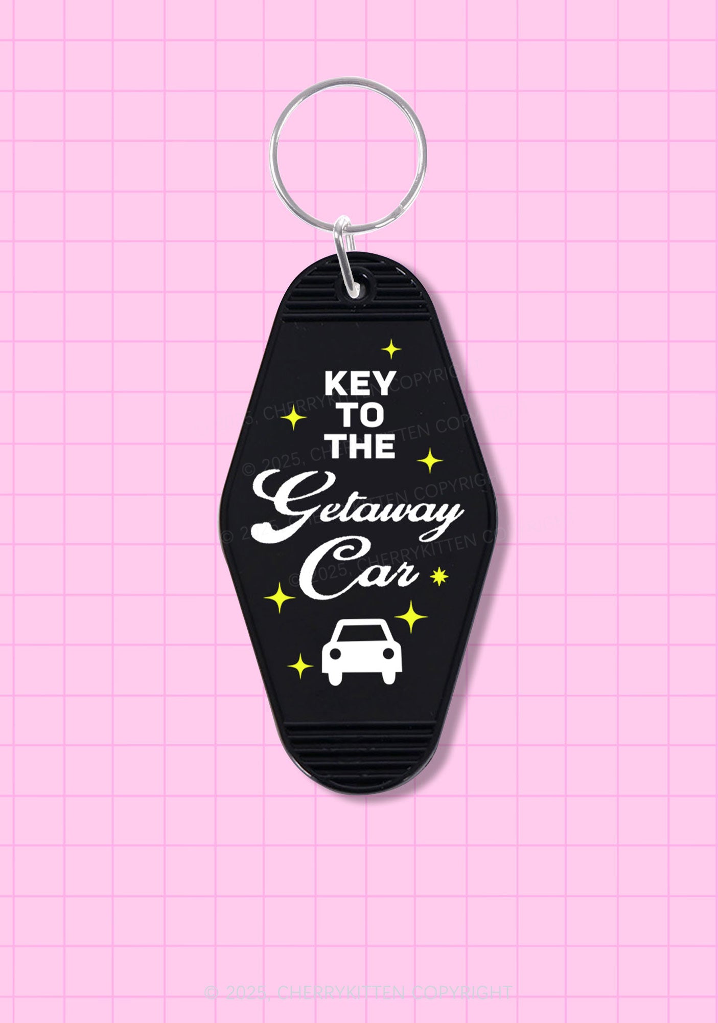 The Getaway Car 1Pc Y2K Hotel Keychain Cherrykitten