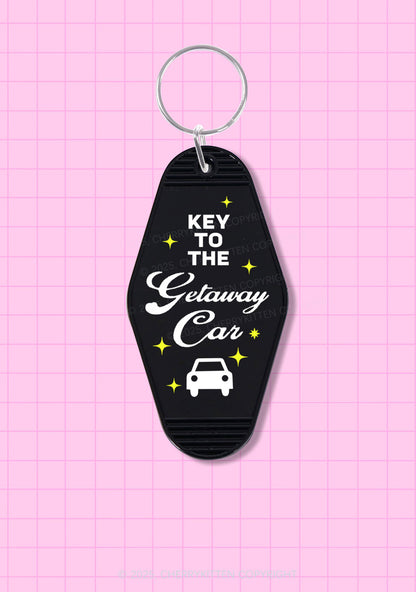 The Getaway Car 1Pc Y2K Hotel Keychain Cherrykitten