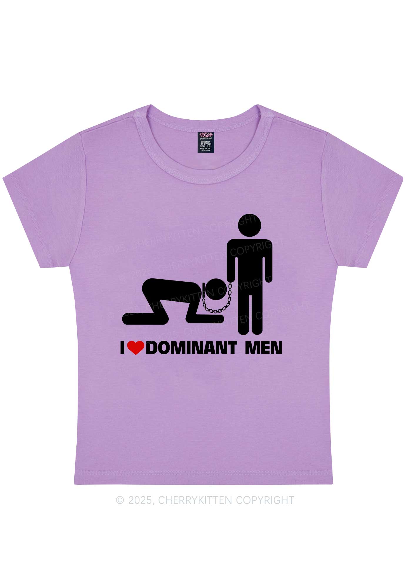 Love D Men Pride Y2K Baby Tee Cherrykitten