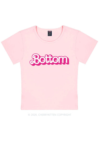 Pink Bottom Pride Y2K Baby Tee Cherrykitten