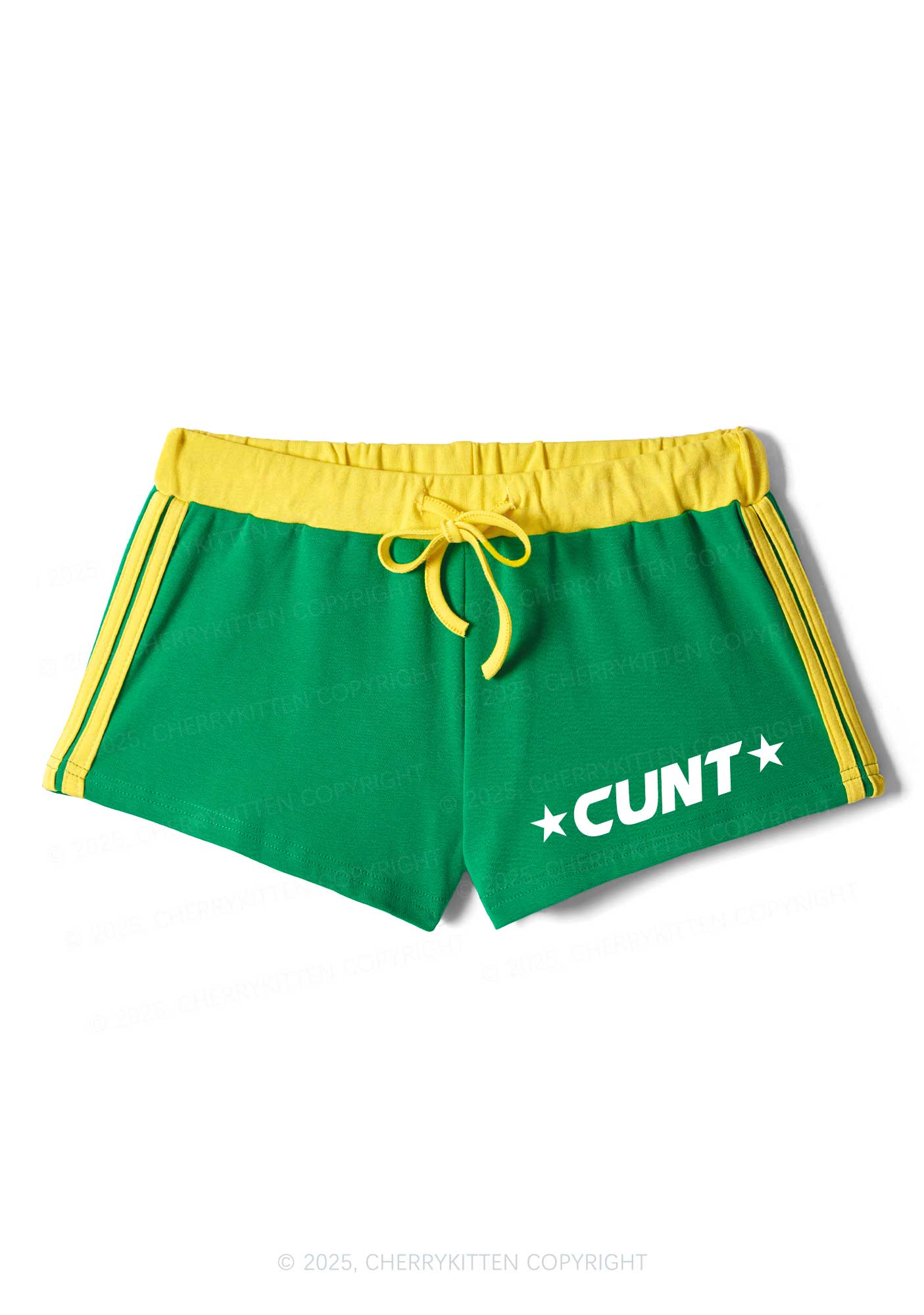 Star Count Y2K Drawstring Mini Shorts Cherrykitten