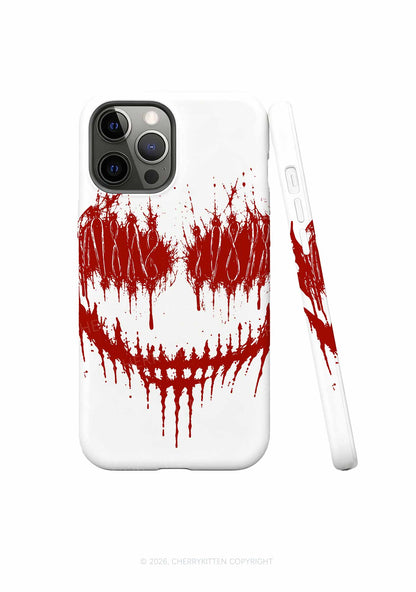 Halloween Blood Drip Face Y2K Phone Case Cherrykitten
