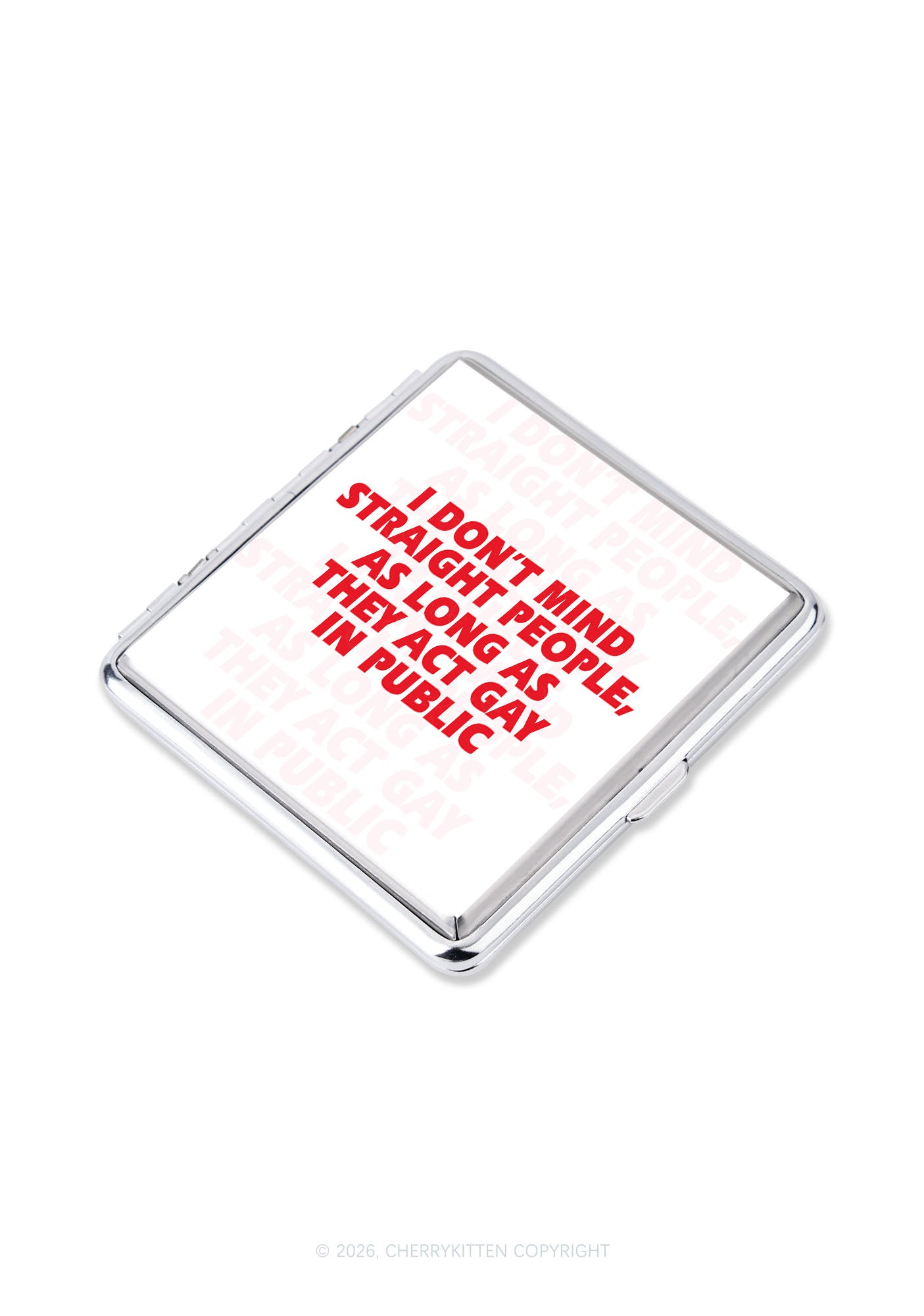 Act Gay In Public Pride Y2K Cigarette Case Cherrykitten