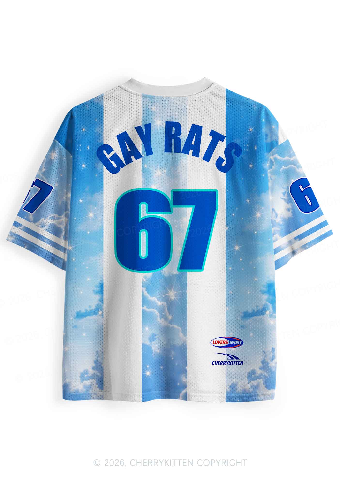 Support Gay Rats Pride Y2K Sport Jersey Shirts Cherrykitten
