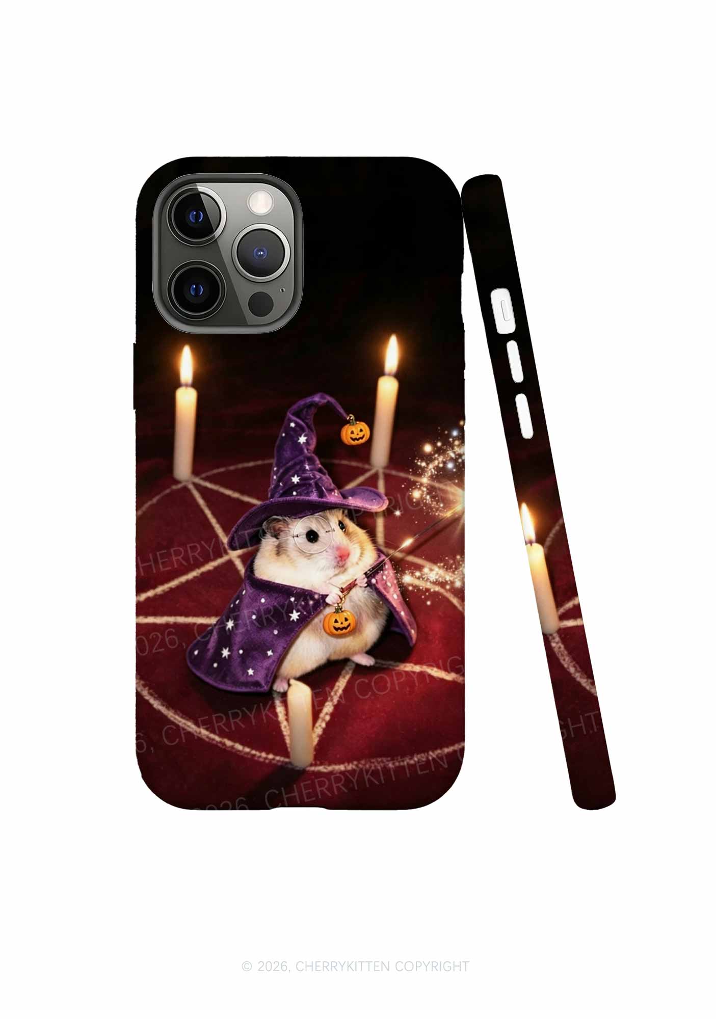 Halloween Wizard Hamster Y2K Phone Case Cherrykitten