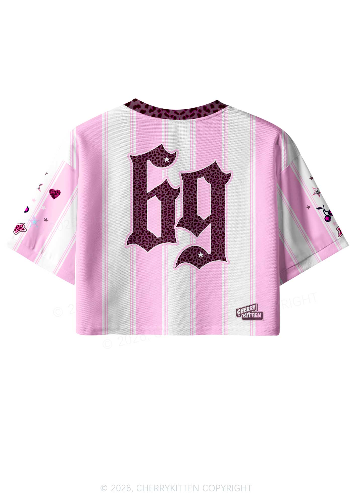 Gods Favorite Lesbian Pride Y2K Crop Sport Jersey Shirts Cherrykitten