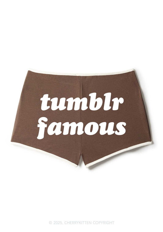 Tumxxr Famous Y2K Booty Shorts Cherrykitten