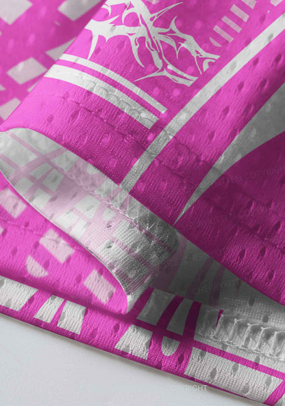 Pink Flame BDSM Y2K Sport Jersey Shirts Cherrykitten