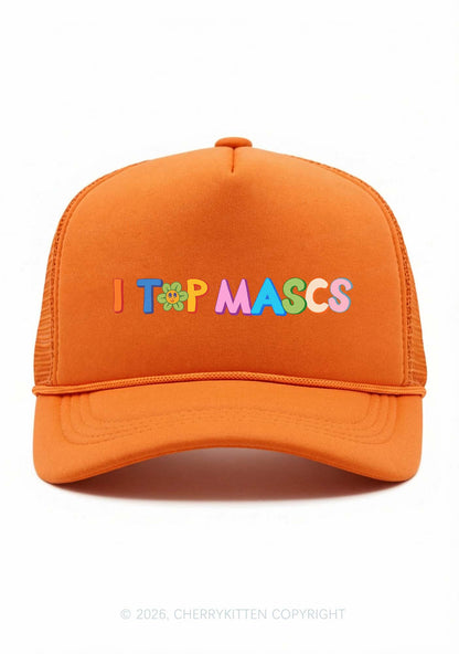 I Top Mascs Pride Y2K Trucker Hat Cherrykitten