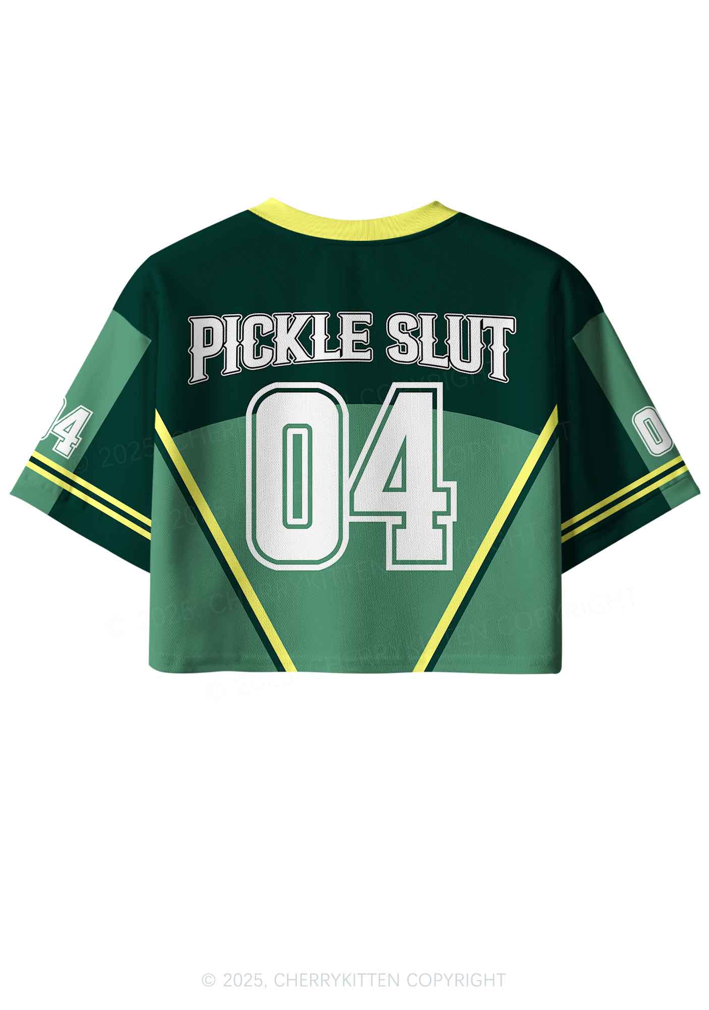 Custom Pickle Slxt Y2K Crop Sport Jersey Shirts Cherrykitten