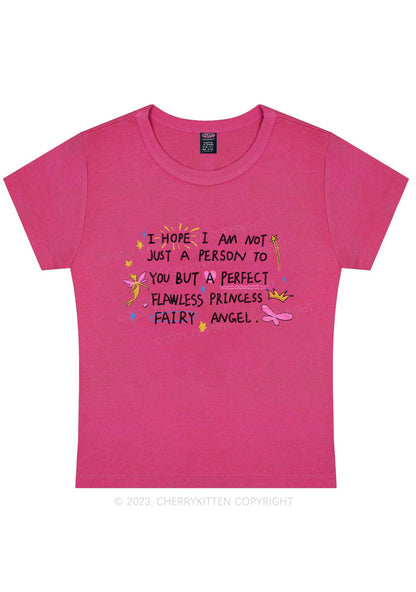 Curvy Flawless Princess Y2K Baby Tee Cherrykitten