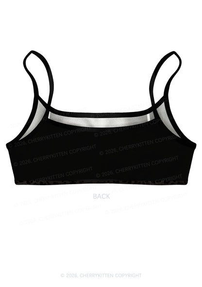 Lingerie Bxxbs Y2K Print Super Crop Cami Cherrykitten