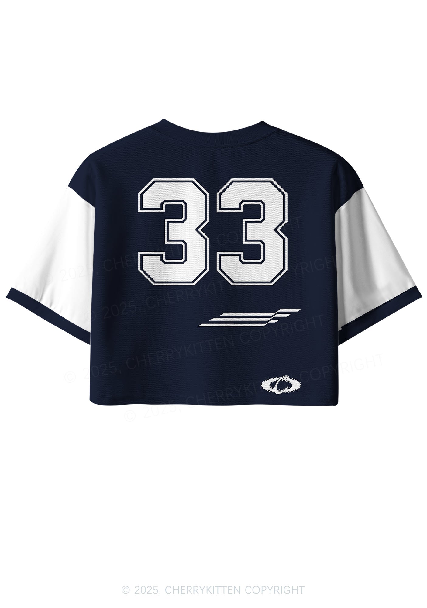 Custom I Put The Hot In Psychotic Y2K Crop Sport Jersey Shirts Cherrykitten