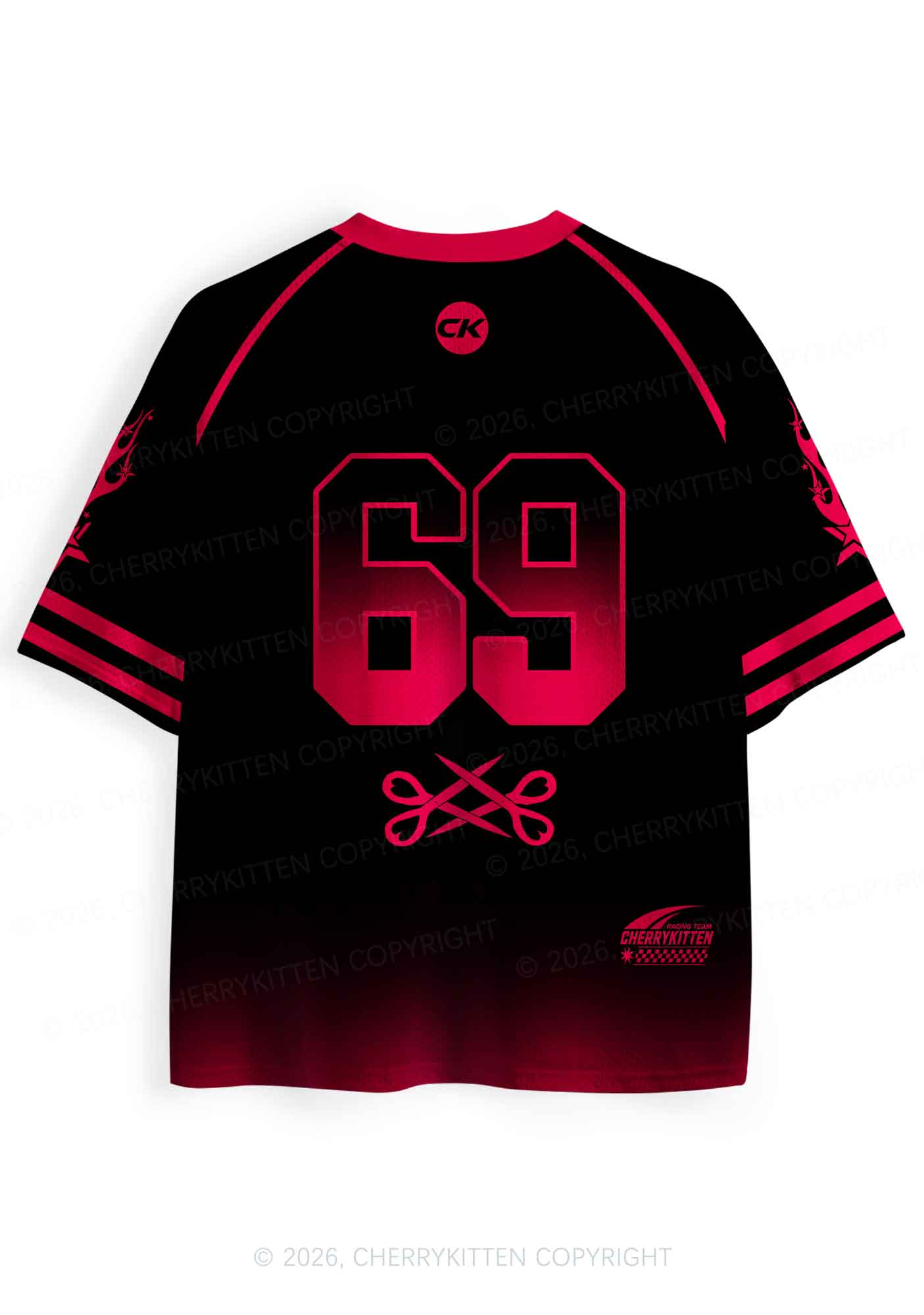 Sapphic Tendencies Kiss Girls Pride Y2K Sport Jersey Shirts Cherrykitten