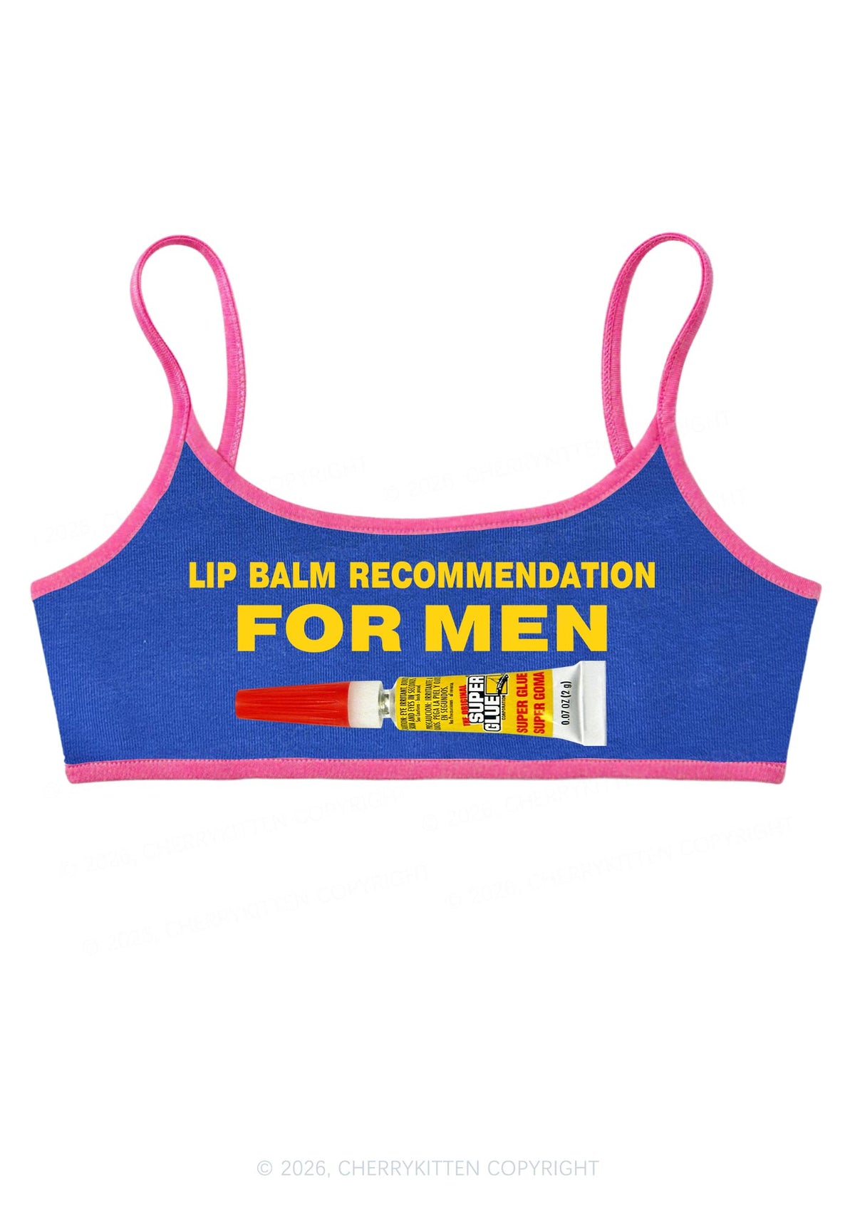 Lip Balm Recommendation For Men Y2K Super Crop Cami Cherrykitten