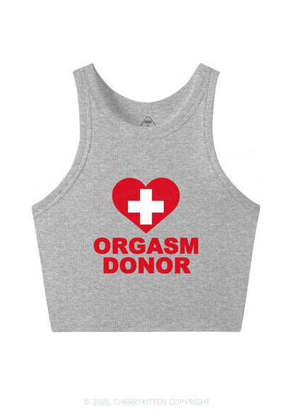 Orgxsm Donor Y2K Crop Tank Top Cherrykitten