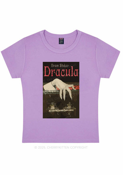 Halloween Creepy Claw Y2K Baby Tee Cherrykitten