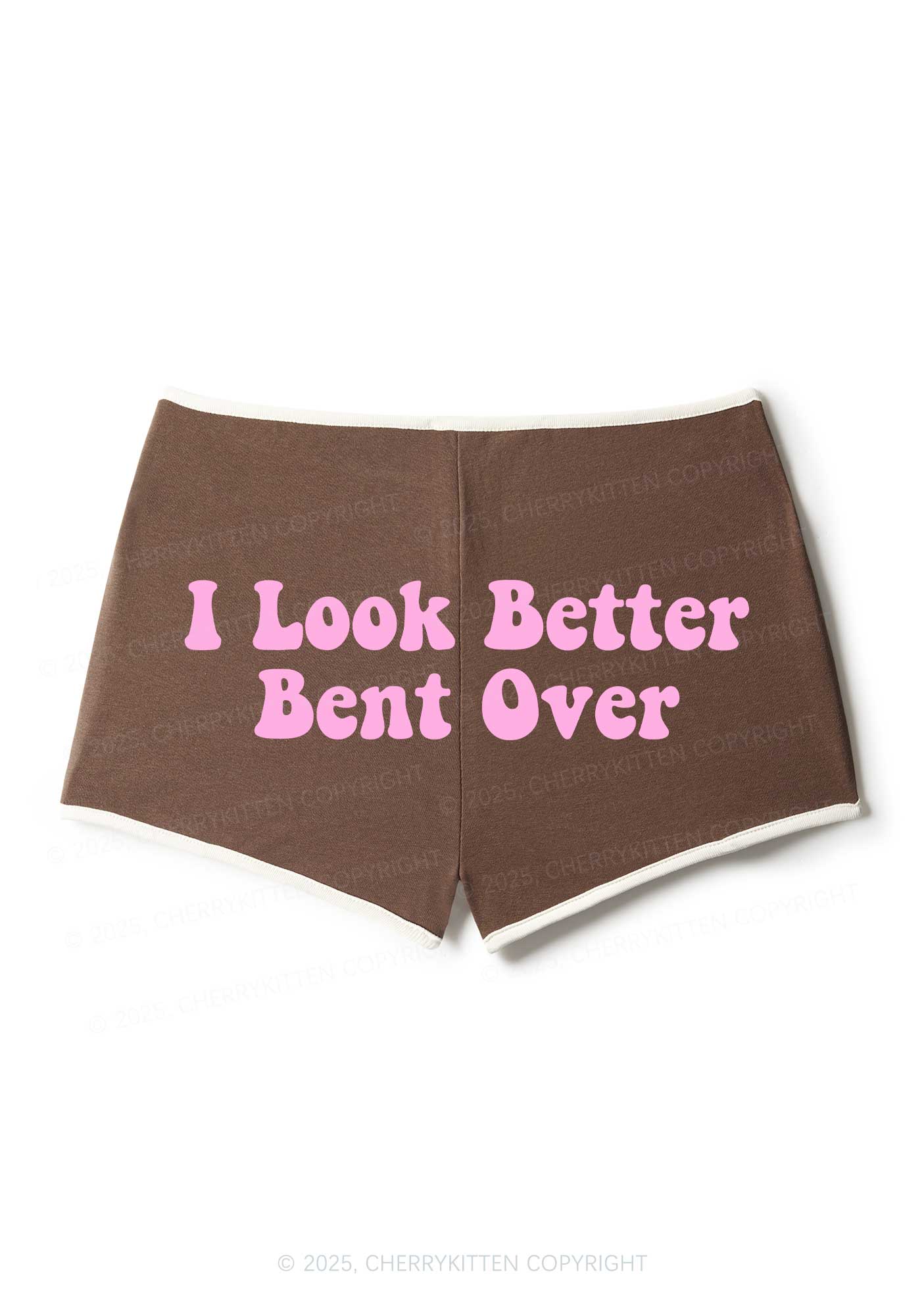 Look Better Bent Over Y2K Booty Shorts Cherrykitten