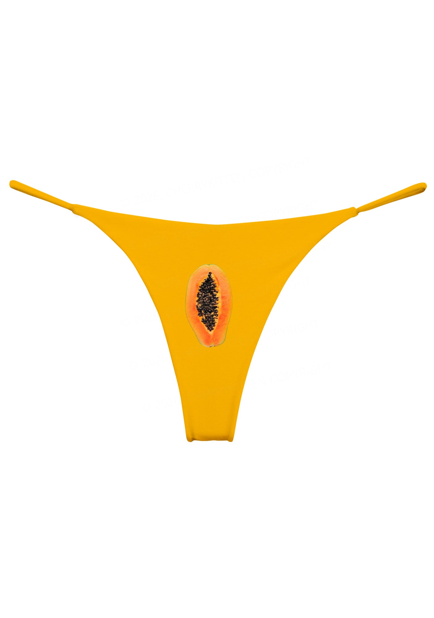 Half A Papaya Pride Y2K Bikini String Thong Cherrykitten