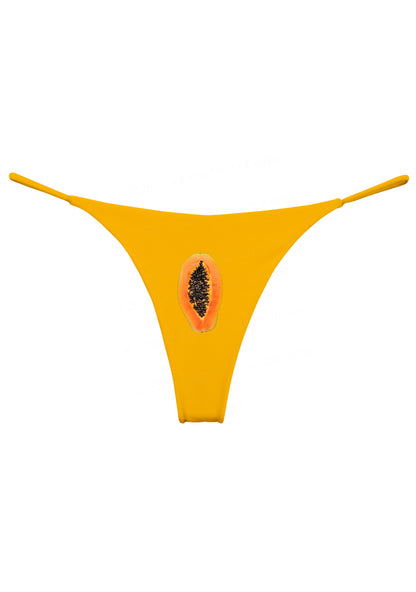 Half A Papaya Pride Y2K Bikini String Thong Cherrykitten
