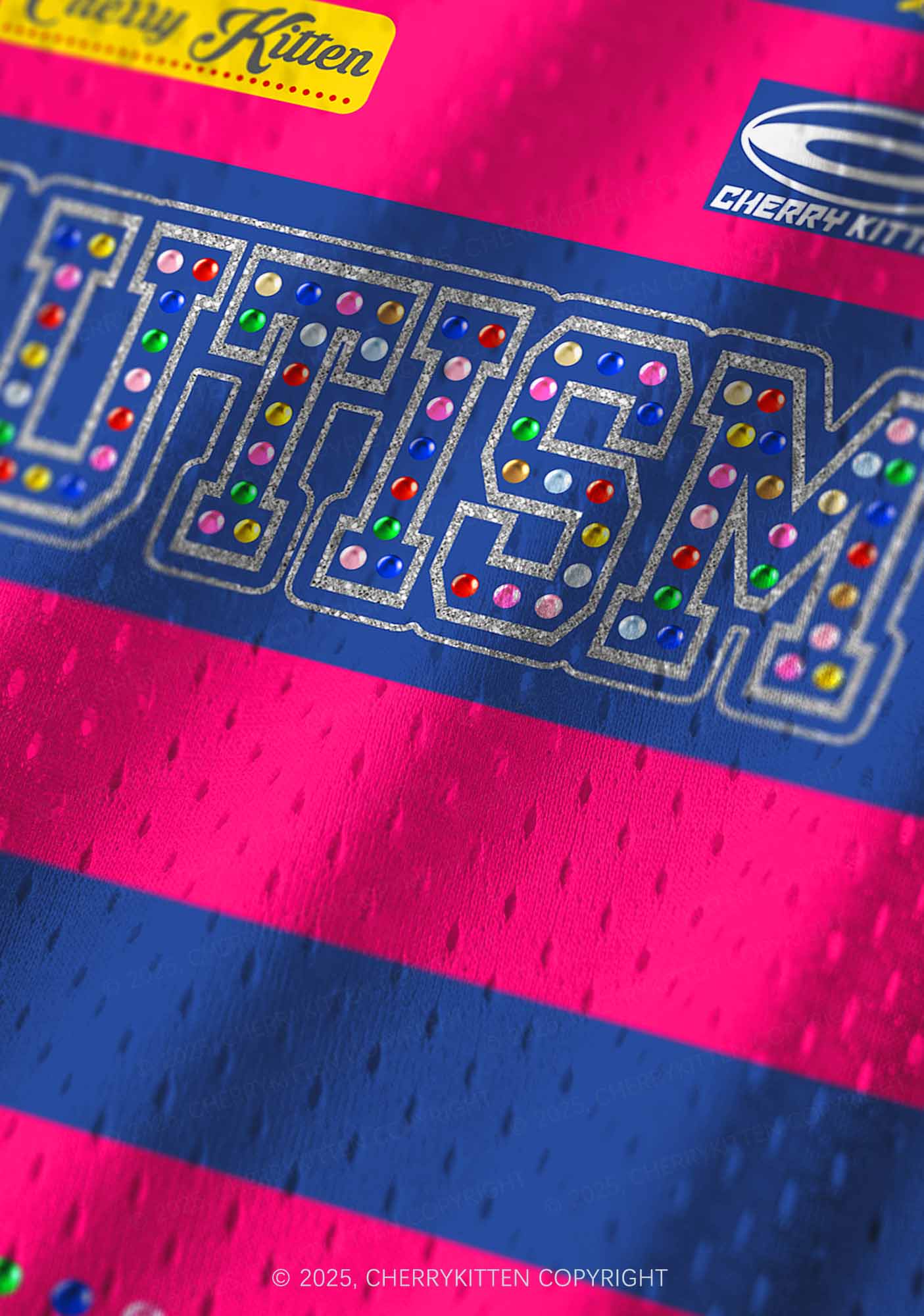Pink Autism Y2K Sport Jersey Tank Cherrykitten