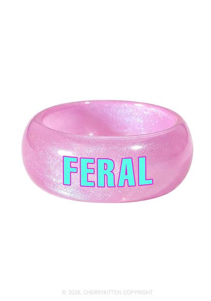 Feral Y2K Cuff Bangle Cherrykitten
