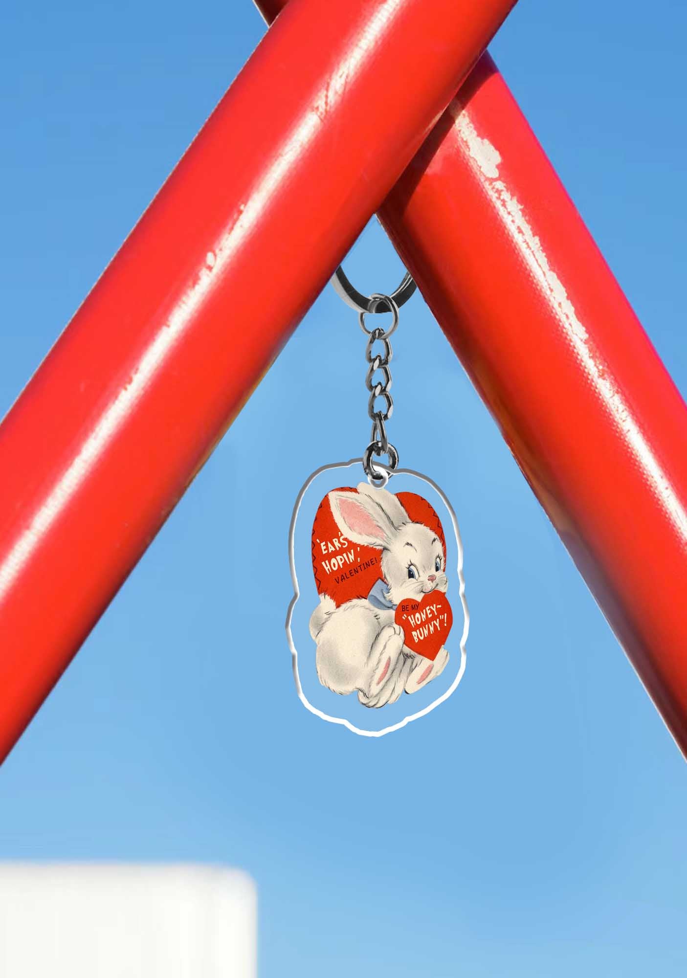 Be My Honey Bunny 1Pc Y2K Keychain Cherrykitten