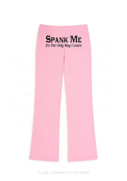 Spank Me Y2K Low Rise Drawstring Flare Pants Cherrykitten