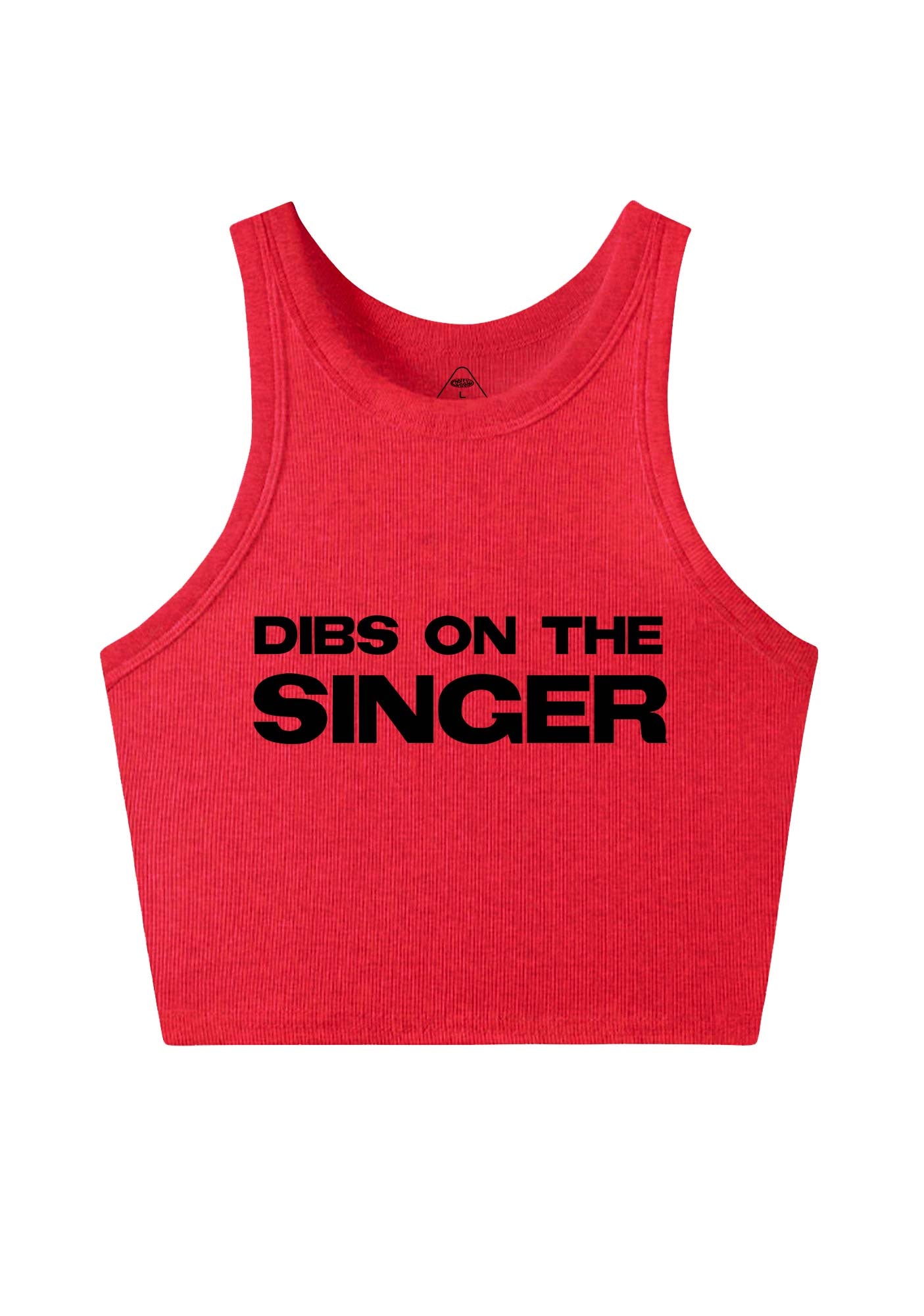 Dibs On The Singer Y2K Crop Tank Top Cherrykitten