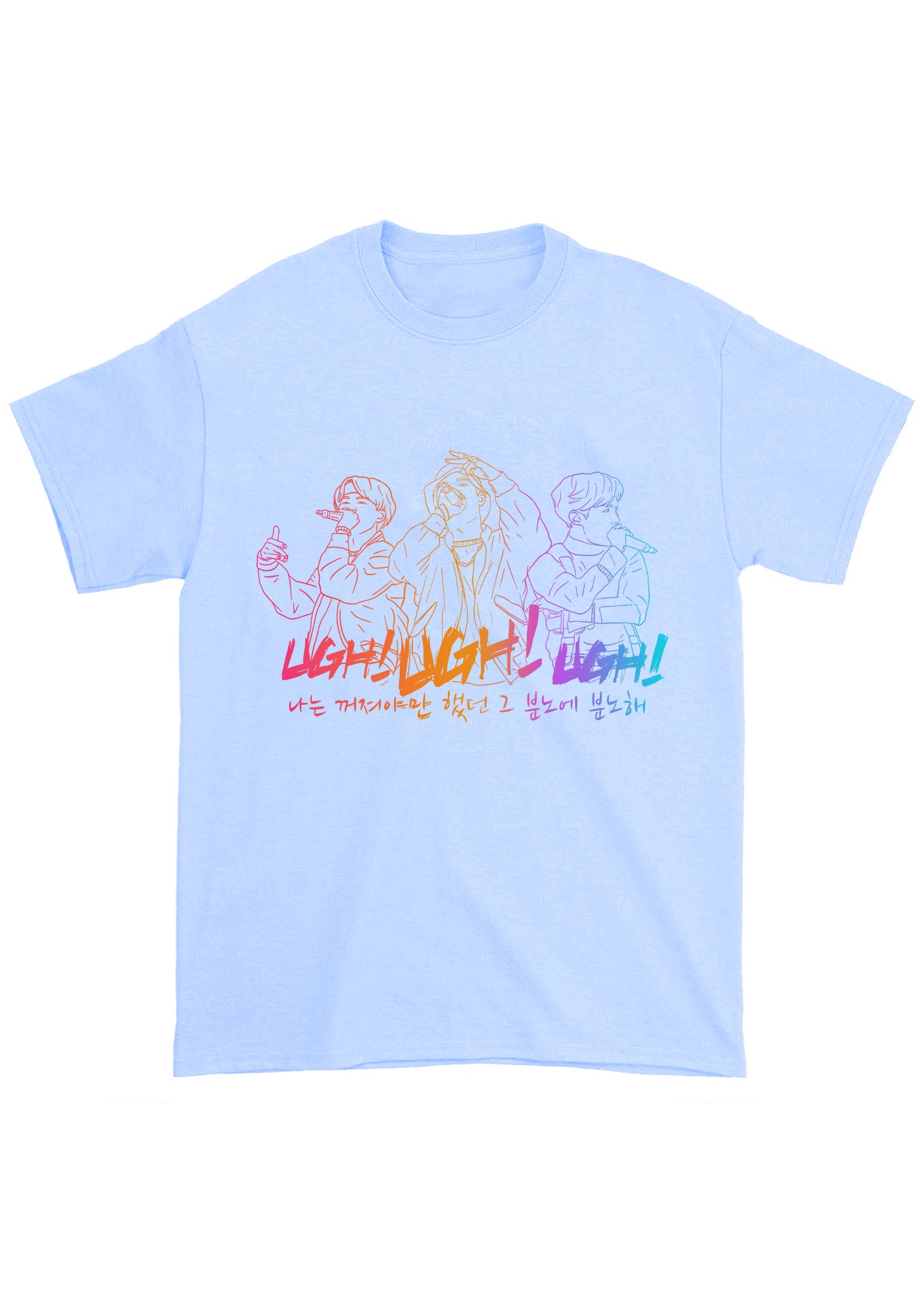 Ugh Ugh Ugh Bangtan Kpop Chunky Shirt