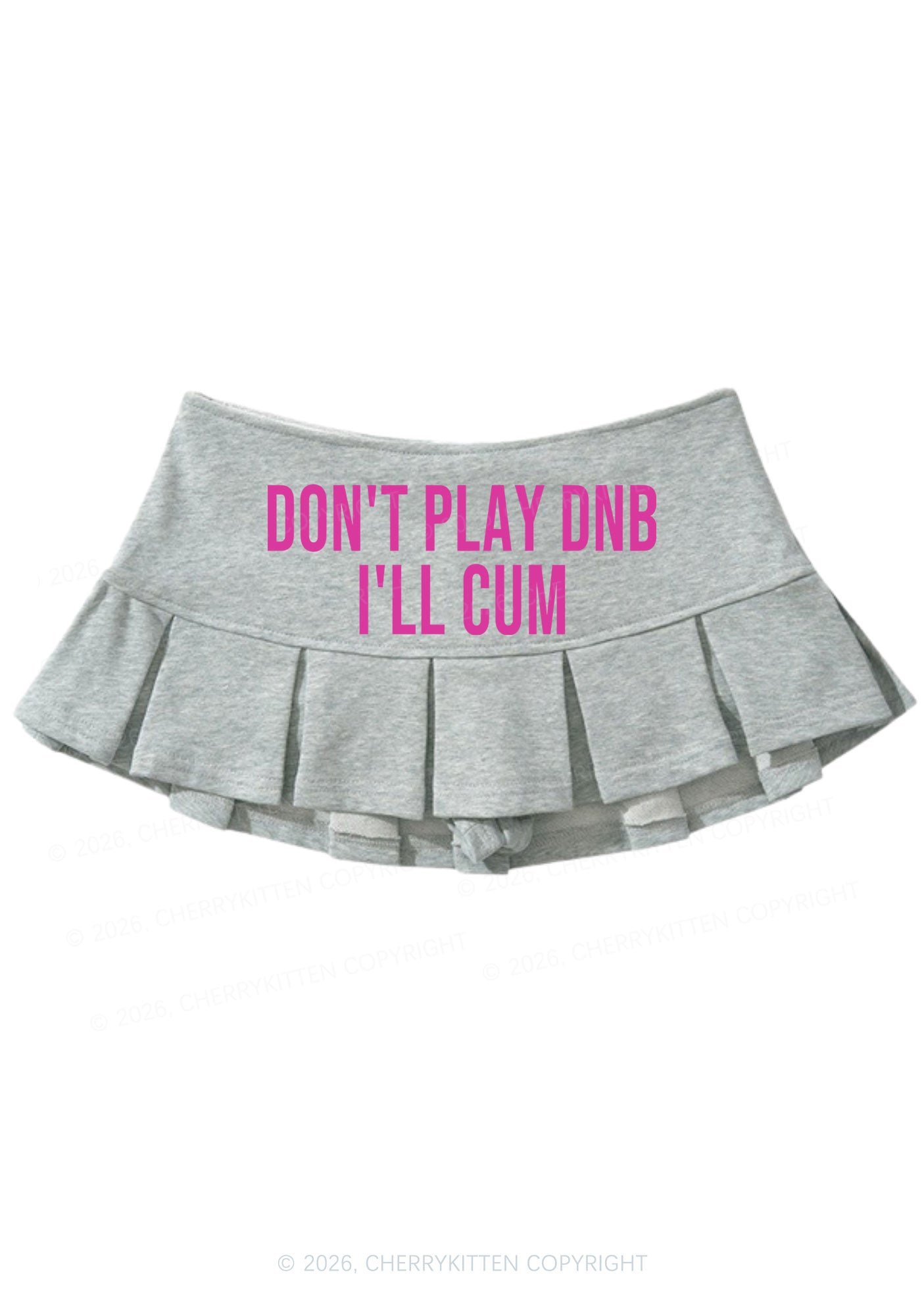 Dont Play DNB Y2K Mini Pleated Skirts Cherrykitten