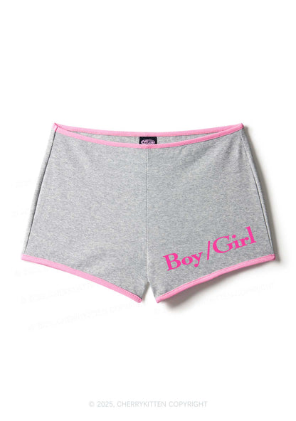 Boy Or Girl Pride Y2K Booty Shorts Cherrykitten