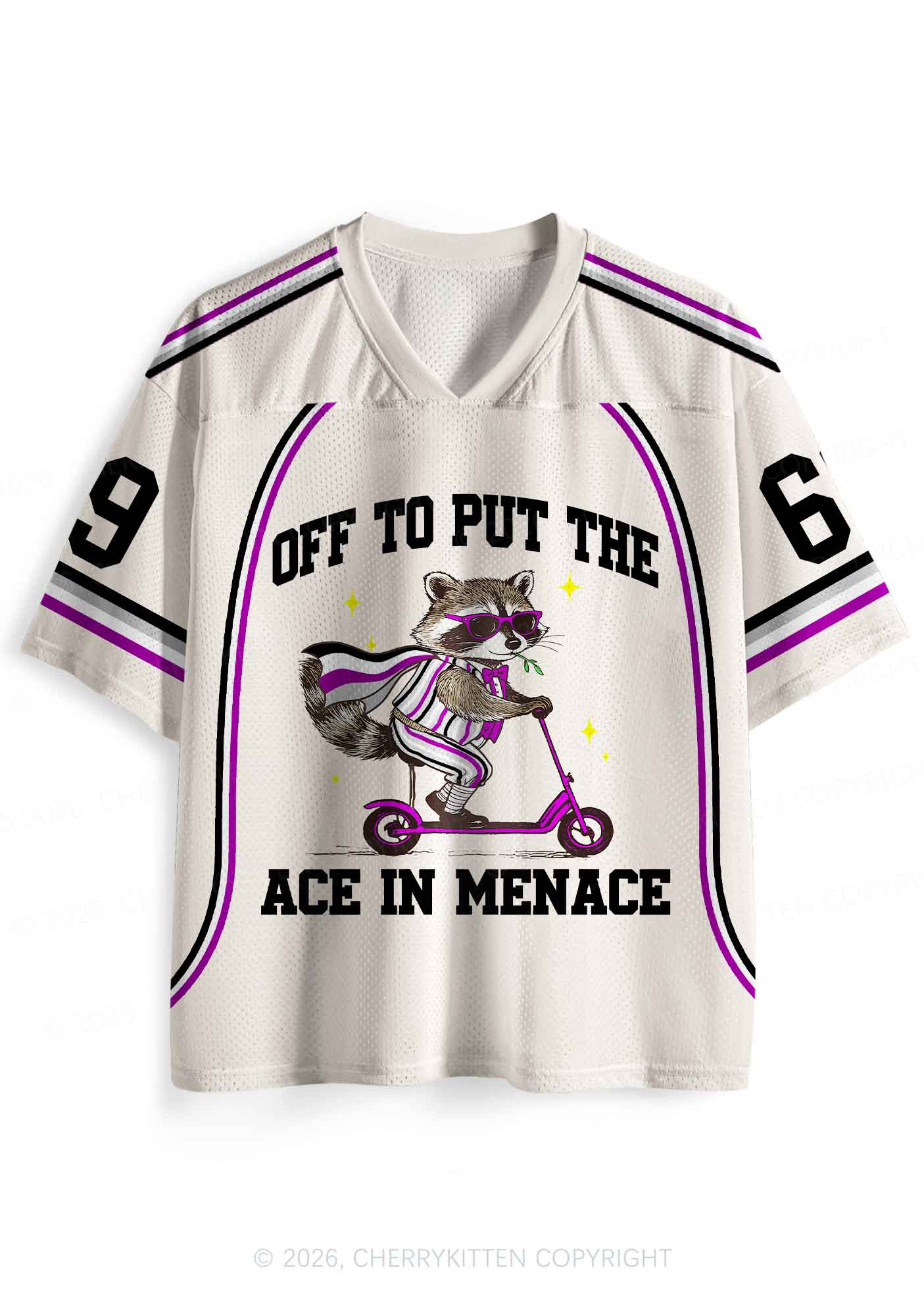 Off To Put The Ace In Menace Pride Y2K Sport Jersey Shirts Cherrykitten