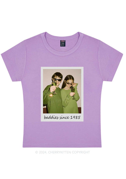 Baddies Since Y2K Valentine's Day Baby Tee Cherrykitten