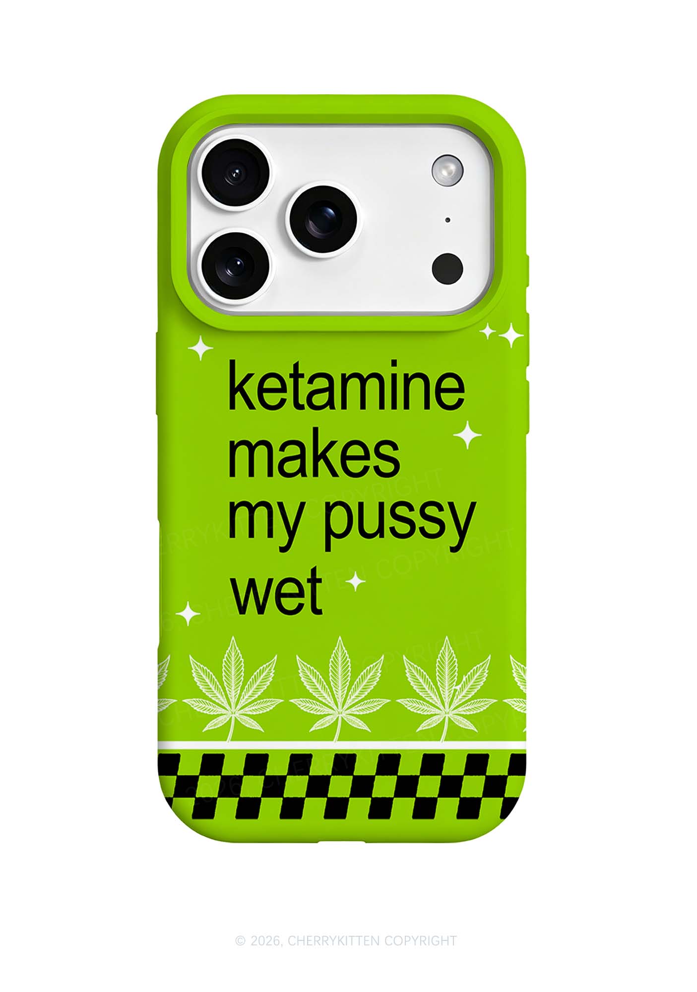 Kxxamine Makes My Puxxy Wet Y2K Phone Case Cherrykitten