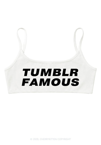 Txmblr Famous Y2K Super Crop Cami Cherrykitten