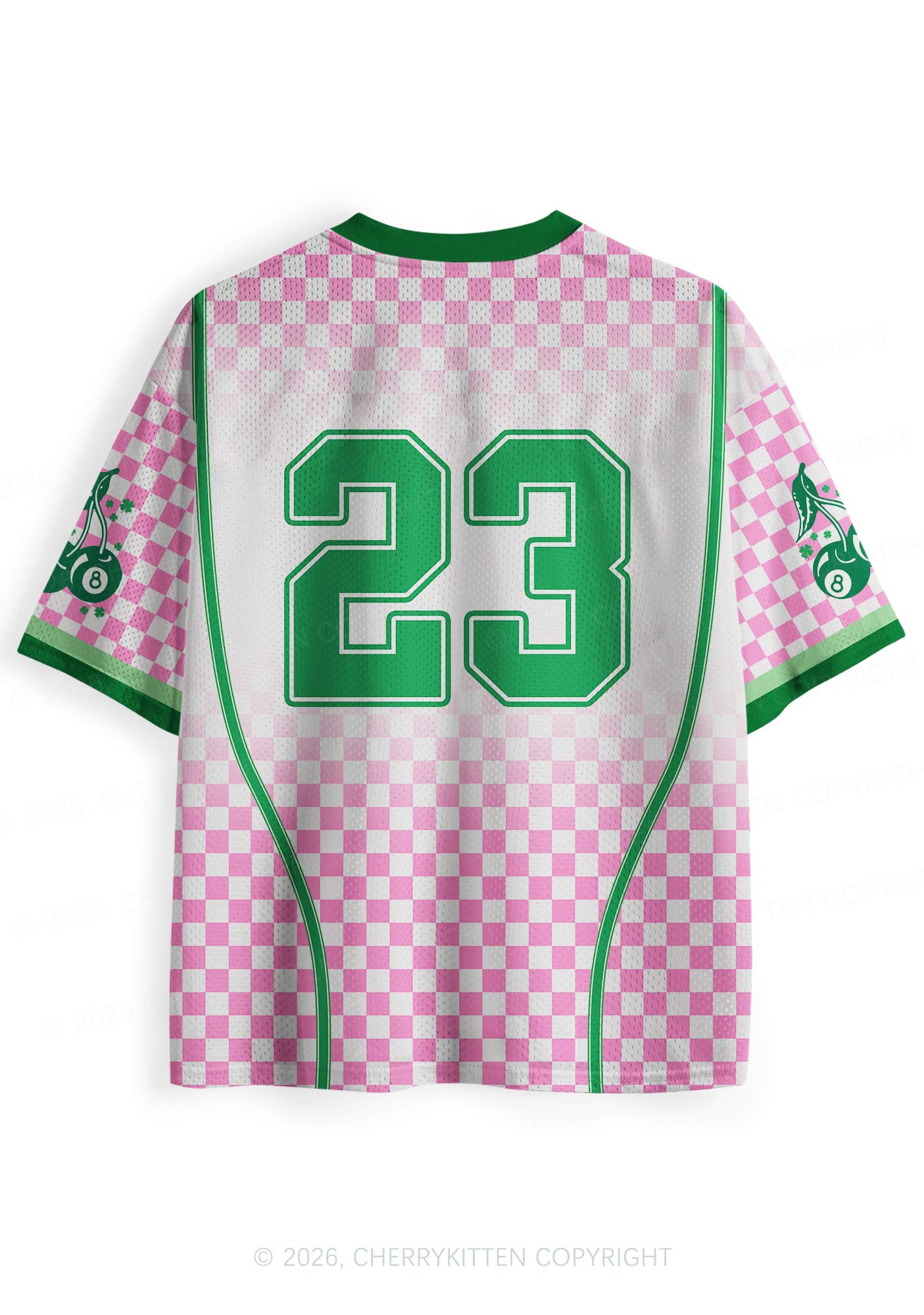 Custom One Lucky Cowboy St Patricks Y2K Sport Jersey Shirts Cherrykitten