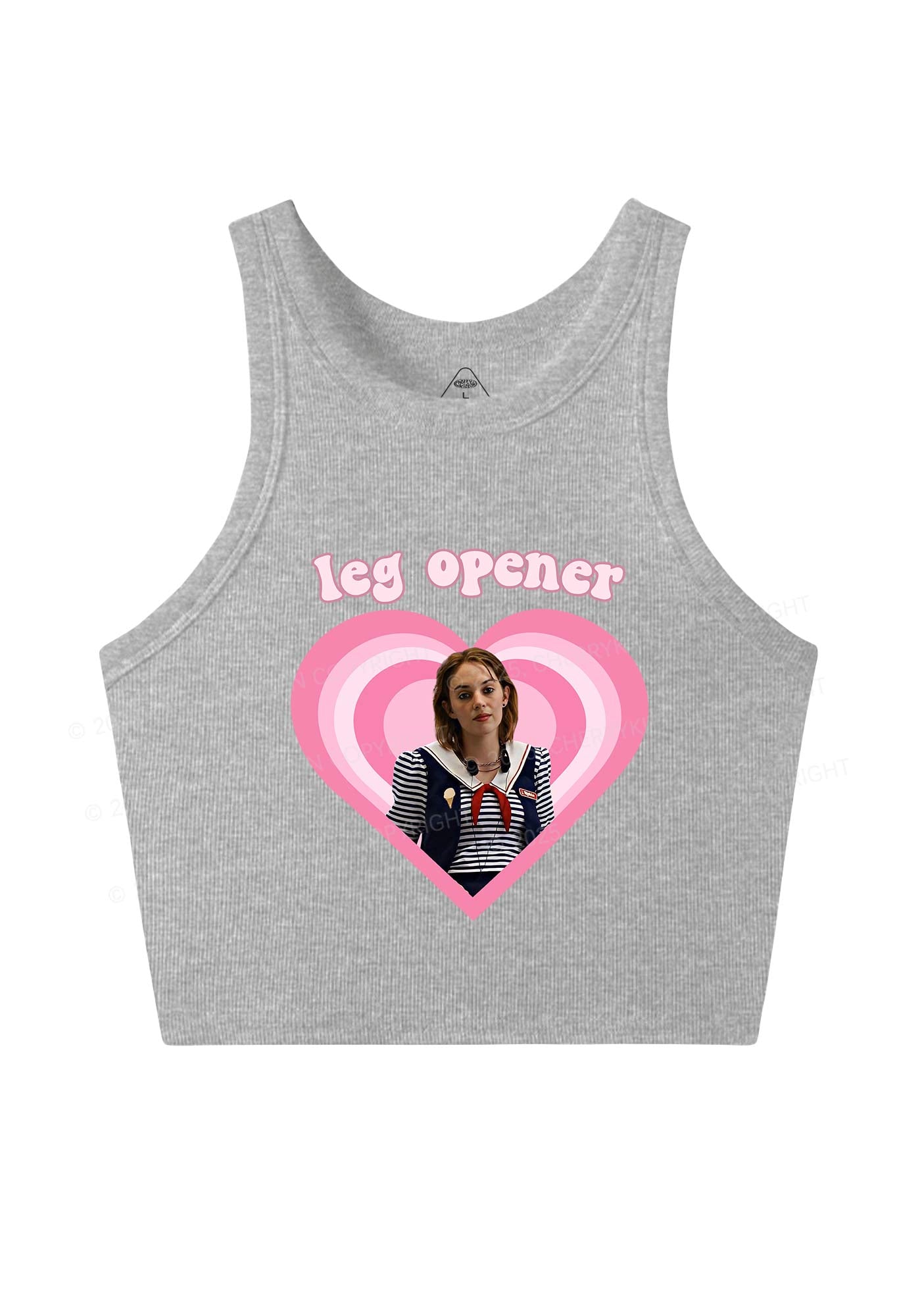 Leg Opener Pride Y2K Crop Tank Top Cherrykitten