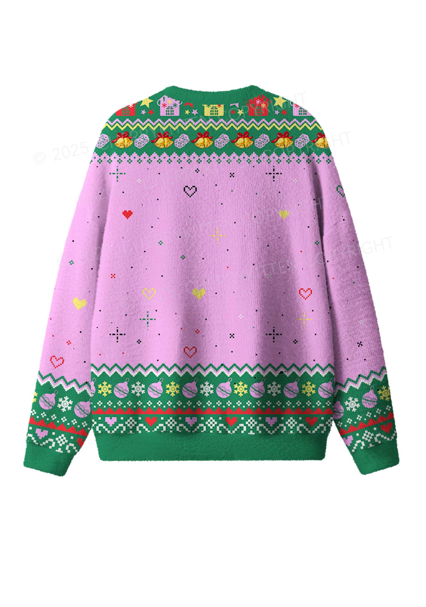 We Gonna Party Y2K Christmas Knit Sweatshirt Cherrykitten