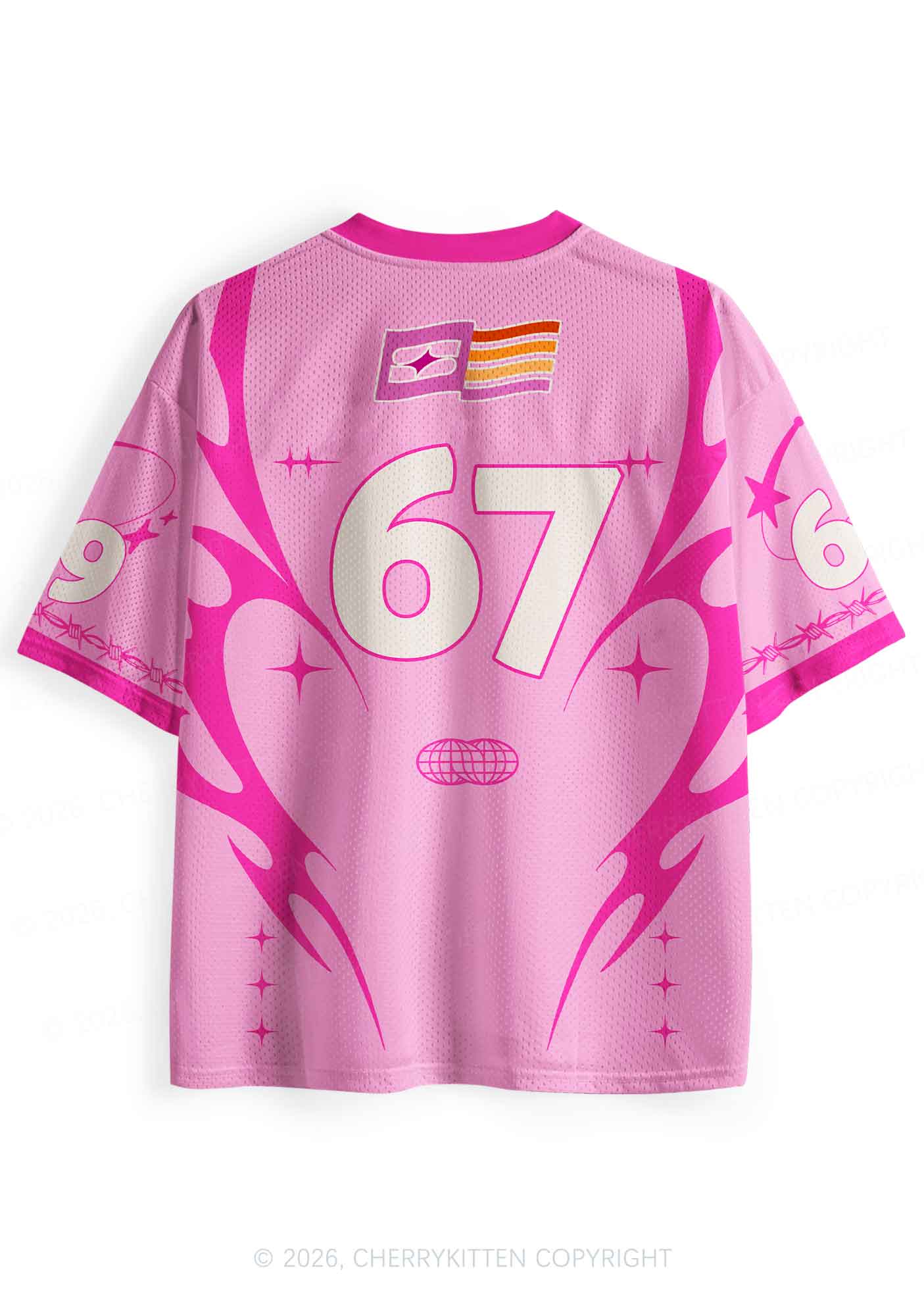 Lesbian Kissing Pride Y2K Sport Jersey Shirts Cherrykitten